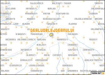 map of Dealu Oblejdeanului