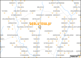 map of Dealu Teiului