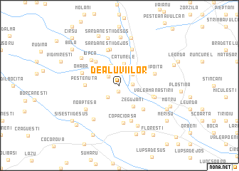 map of Dealu Viilor