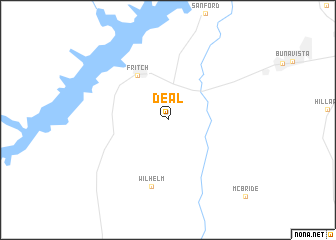 map of Deal