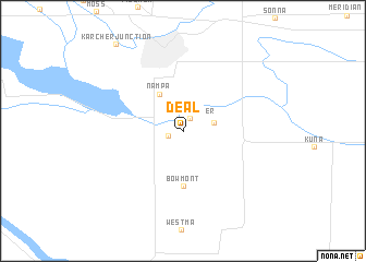 map of Deal