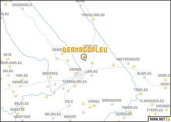 map of Deamagopleu