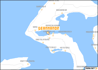 map of Dean Manor