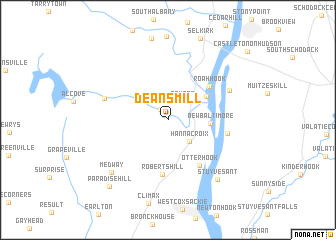 map of Deans Mill