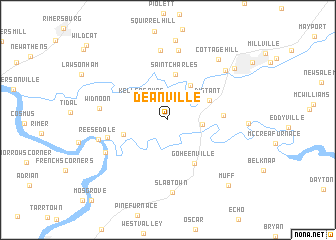 map of Deanville