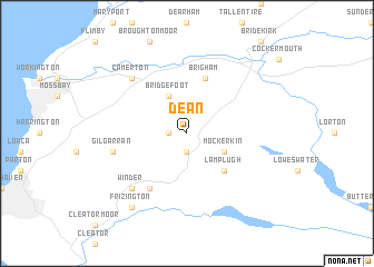 map of Dean