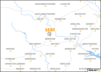 map of Dean
