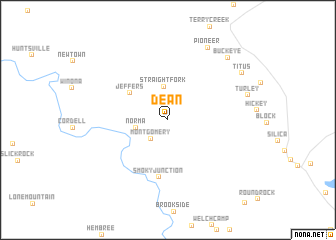 map of Dean
