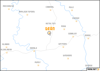 map of Dean