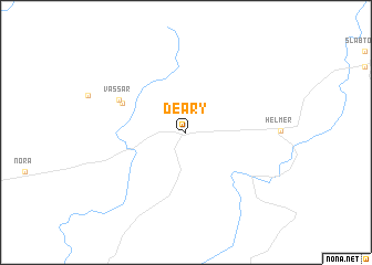 map of Deary