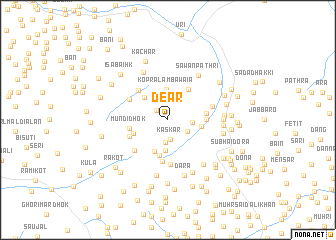 map of Deār