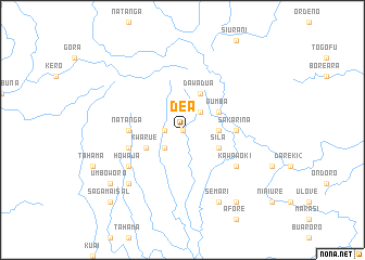 map of Dea