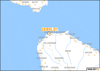 map of Debaloy