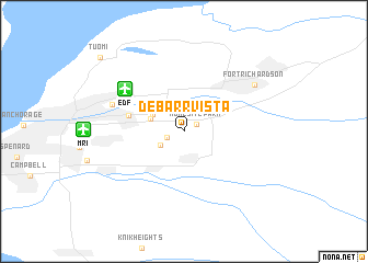 map of DeBarr Vista