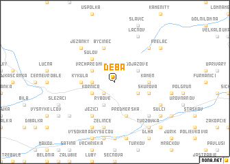 map of Deba