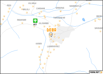 map of Deba