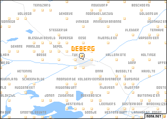 map of De Berg