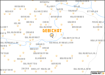 map of Debichat