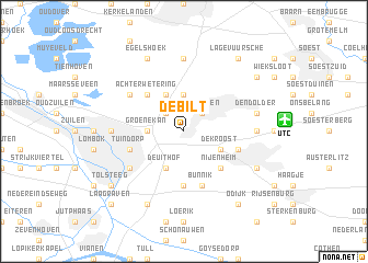 map of De Bilt