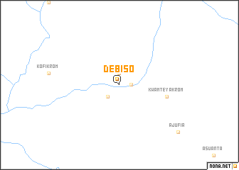 map of Debiso