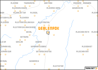 map of De Blen Pok