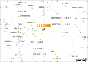 map of Debodhe