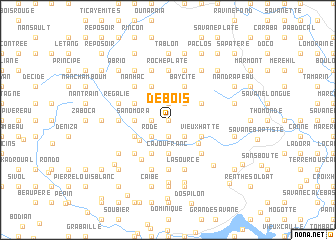 map of Debois