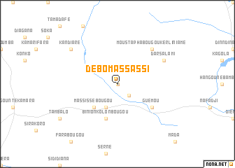 map of Débo Massassi