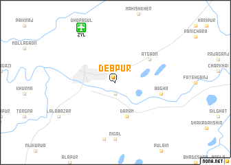 map of Debpur