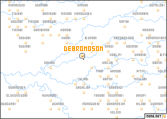 map of Debromosom