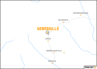 map of Débrouillé