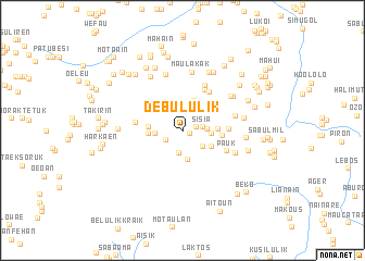 map of Debululik