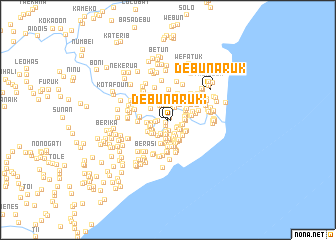 map of Debunaruk