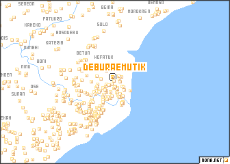 map of Deburaemutik