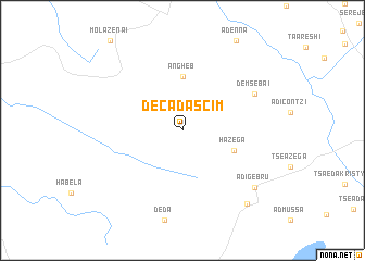 map of Deca Dascim