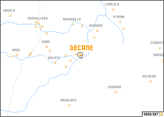 map of Decane