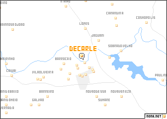 map of Decarle