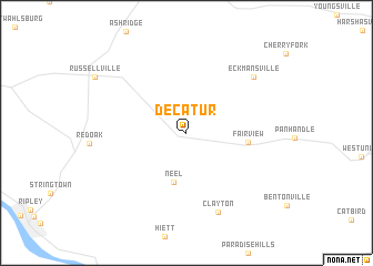 map of Decatur