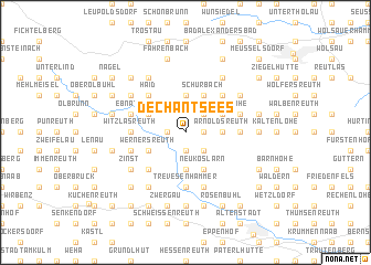 map of Dechantsees