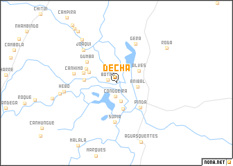 map of Dêcha