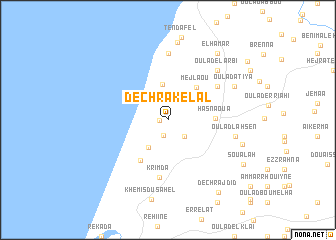 map of Dechra Kelal