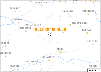 map of Dechra Mahalla