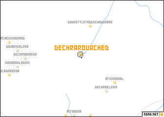 map of Dechra Rouached