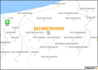 map of Dechra Takhnâk