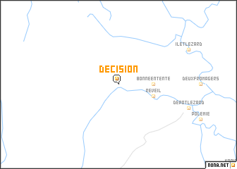 map of Décision