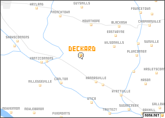 map of Deckard