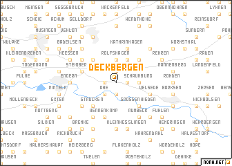 map of Deckbergen