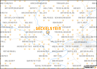 map of Deckelstein