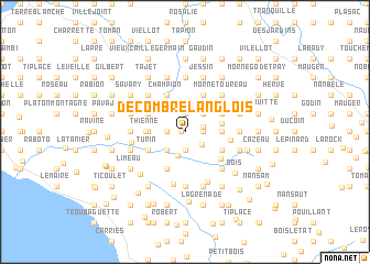 map of Décombre Langlois