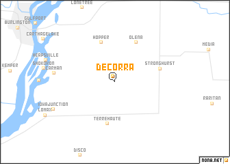 map of Decorra